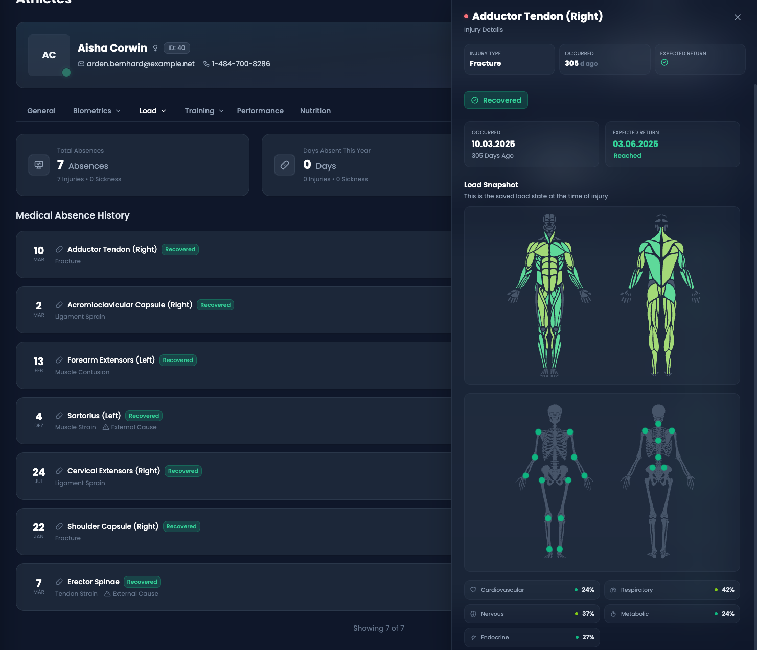 Load Control Screenshot